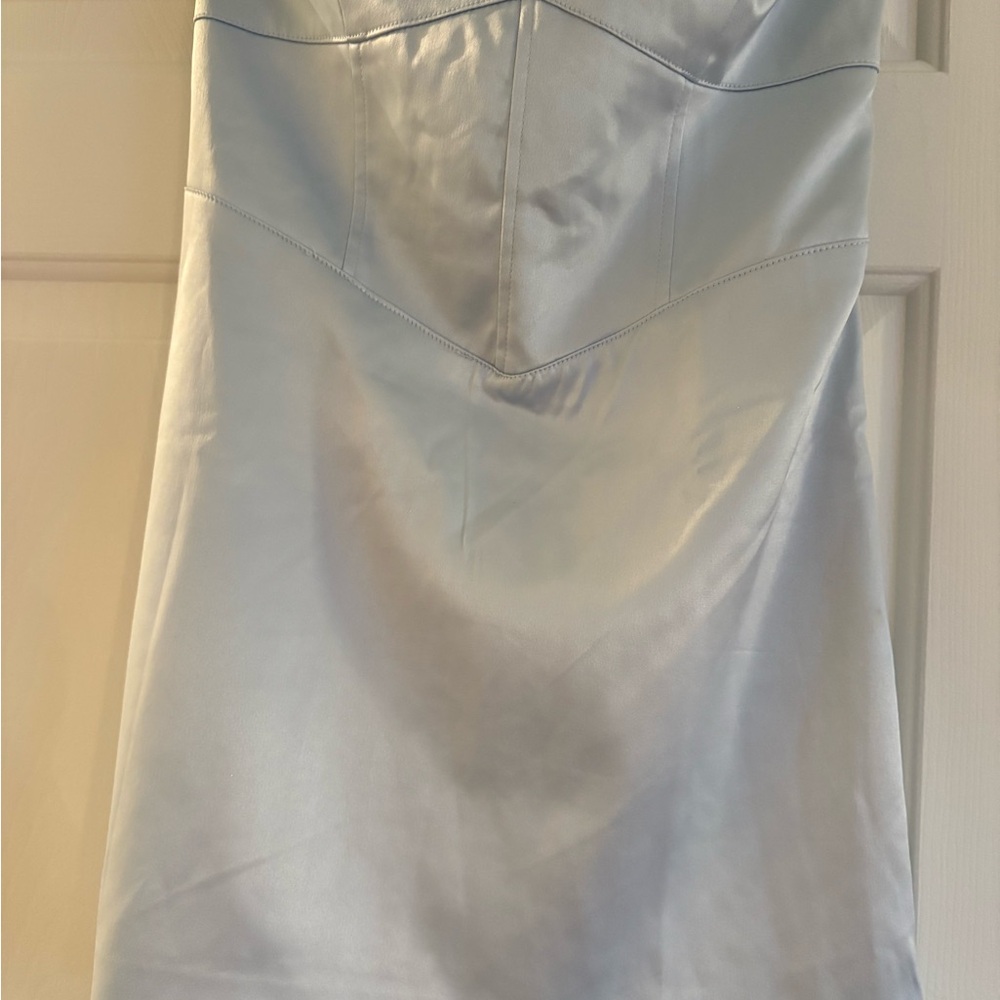 Forever 21 Blue Sweetheart Sheath Cocktail Dress
